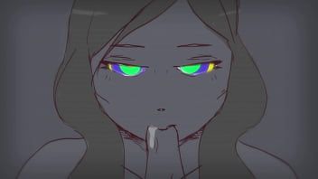 play Femdom becomes a submissive slut to cock (dom-swap hypnosis) animated