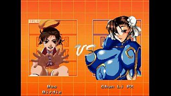 play Mugen (ep 25)-(gangbang)-(- chun li fodeu no beco!!! -)