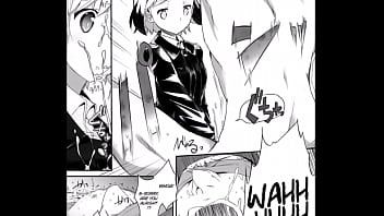 Afspelen Sexy anime-meisje schopt man tot hij flauwvalt