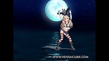 Jouer Hentai sexy kan colle mmd sexy ecchi lapin fille douce magie
