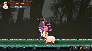 Jouer Jolie blonde faisant des fellations dans le jeu hentai d'action mission.coco