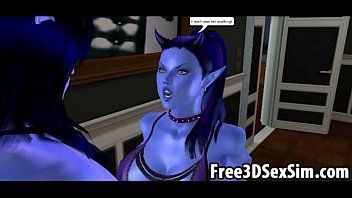 Redare Extratereștri înfiorați de avatar de desene animate 3D care fac răul