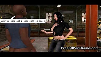 Oynat Busty 3d cartoon bebek gets yemiş ve becerdin