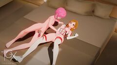 play Asuna from Sword Art Online in a Hot 3D Futanari Hentai Encounter