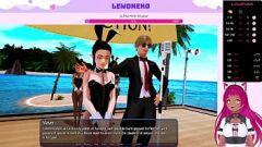 تشغيل Lewdneko في فندق حريم: سر القذرة خادمة أنيمي - الجزء 1