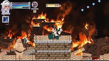 Reproduzir Menina bonita fazendo sexo com homens e monstros no jogo de atos bullet requiem hentai / ryona