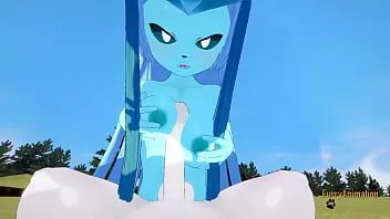 चलाएँ Pokemon हेनतई प्यारे yiff 3d - पीओवी glaceon boobjob और गड़बड़ साथ क्रीमपाइ द्वारा cinderace