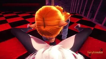 Play Furry yiff hentai pov blowjob and fucked cat x leopard - 3d manga anime cartoon japanese porn