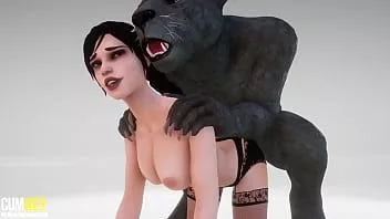 Reproducir Perra Utie apareamiento con peludo | monstruo polla grande | 3d porno vida salvaje