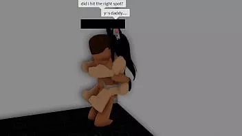Reproduzir Garota Roblox Neko sendo fodida contra uma parede