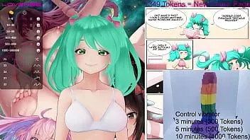 Putar Magicalmysticva hentai vtuber dinginkan aliran malam hari