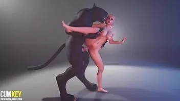 play Hot babe si accoppia con un mostro peloso con un grosso cazzo mostro 3d porno wild life