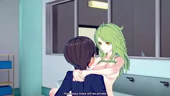 play Tek parça 3d hentai - monet korkutuyor!