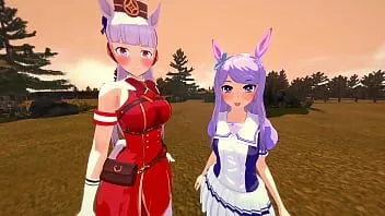 play Horsegirls ile üçlü fuck - uma musume porno ()