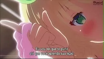 play Hentai kız külotunu bir hediye olarak veriyor