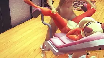 play Crash bandicoot hentai furry 3d - coco jerk off, sângă și futut cu creampie în păsărică - anime manga porno