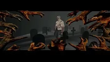 Redare Într-o zi cu un zombi pe cimitir