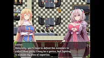 Jouer Explorateurs de l'abîme [jeu rpg hentai] ep.5 rosche a obtenu son slip de mamelon de vêtements déchirés en se battant