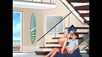 Redare [summertime saga - fan art] povestea casei de pe plajă