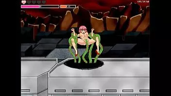Jouer Jolie fille hentai aux cheveux roux ayant des relations sexuelles avec des hommes et des monstres dans le jeu de sexe hentai orgakill action
