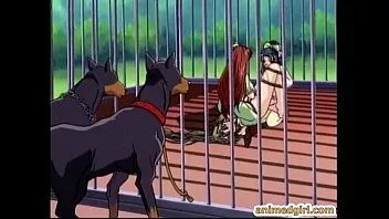 play Bondage hentai si fa spremere le tette e la figa bagnata con un dildo