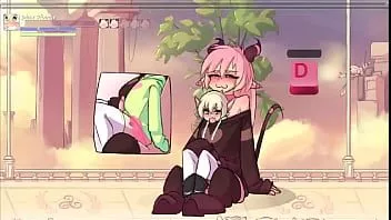 play Max the elf v0.4 [femboy hentai game pornplay] ep.6 convertido en futanari con grandes tetas y creampied anal