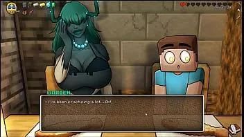 play Hornycraft [minecraft parody hentai game pornplay ] ep.20 the creeper girl massive tits burst out of her bikini at the beach