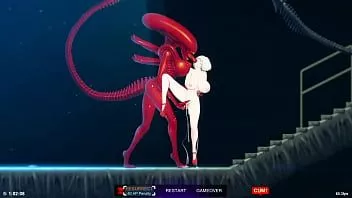 Jouer Alien Quest Eve Full Hentai Episode 5 Eve est baisée durement par des extraterrestres