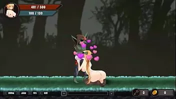 Jouer Jolie blonde faisant des fellations dans le jeu hentai d'action mission.coco