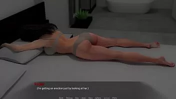 Jouer Masser ma belle-mère aux gros seins et la rendre excitée - loin de chez elle