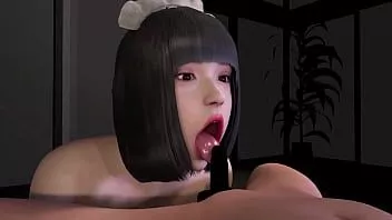 Jouer Service dans la bouche de la femme de chambre/maid san no go hoshi doga 2 (audio fixe)