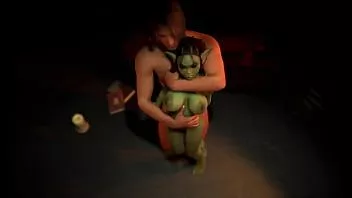 Reproducir Follando a una sexy chica duende tetona de pie | porno 3d