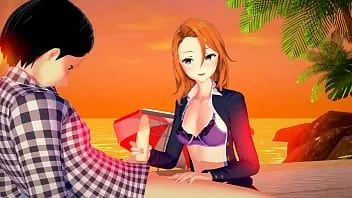 Redare Adolescent cu sfarcurile ascuțite futut într-un hentai la piscină