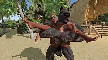 Jouer Jeu de la vie sauvage - cavalière - plage anal
