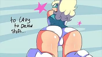 Redare Smashgirl drăguț animație twerking 1 de spazkidin3d
