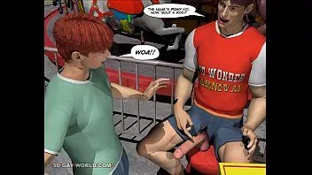 Reproducir Charlie en el carnaval: cómics del mundo gay en 3D