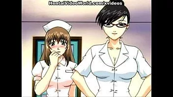 play Linda enfermera hentai follada en el suelo