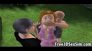 Riproduci Sexy ragazze 3d legate succhiano il cazzo e si fanno scopare duro