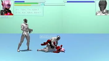 play Девушка с розовыми волосами занимается сексом с серебряными мужчинами в хентай-игре `` Гончие метеора 2021 ''