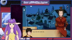Reproducir Acción de anime hentai: Avatar, el último entrenador de los cuatro elementos de Airbender, parte 18 - Guía Sexy Mai