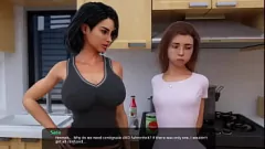play Üvey Kardeş ve Annemin Milfy Şehrindeki Yasak Mutfak İlişkisi