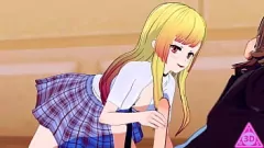 play コイカツ: マリンの着せ替えダーリン ヘンタイ ゲームプレイ - 明示的なフェラ、手コキ、クリームパイ セックス