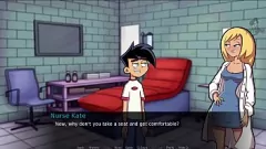 play La maldición de la enfermera: El encuentro sexual de una MILF rubia con Danny Phantom en Amity Park, Parte 12