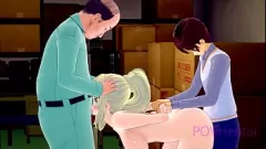 play Konosuba: Darkness Gets Rough in a BDSM Threesome Parody