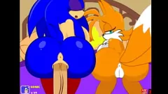 Reproduzir Mulher excitada Sonic & Tails - Mamas grandes Hentai divertidas