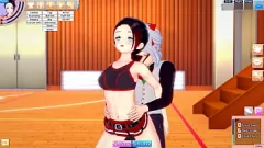 play La animadora 3D María se pone traviesa en el gimnasio: un encuentro hentai