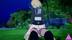 Play Historia" Gets Raunchy with Mikasa in Shingeki no Kyojin - Hentai Porno