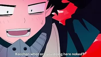 Redare Midoriya își renunță fundul prietenului său heterosexual bakugo