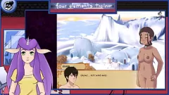 play Avatar The Last Airbender: Brunette Hentai Vtuber's Four Elements Mastery - Parte 32