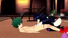 play Hentai बेब deku midnight की स्पष्ट गेमप्ले - बिना सेंसर वाले blowjob & handjob एक्शन